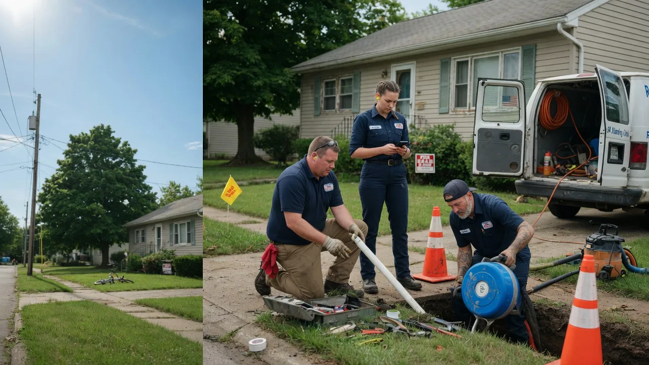 Sewer Line Repair in South Holland, IL near me